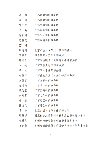 炜衡南通所郭艳妮律师荣获“江苏省律师行业优秀党员律师”称号