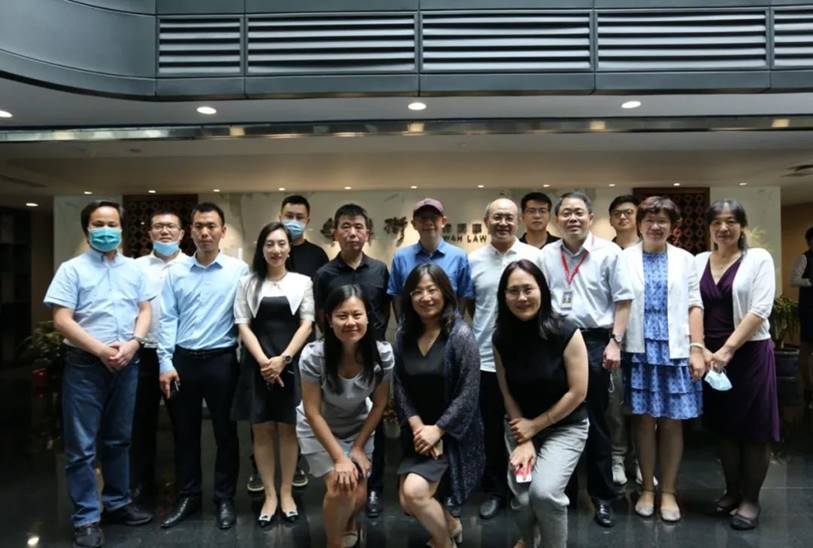 中华商标协会南平副秘书长等领导嘉宾莅临炜衡考察