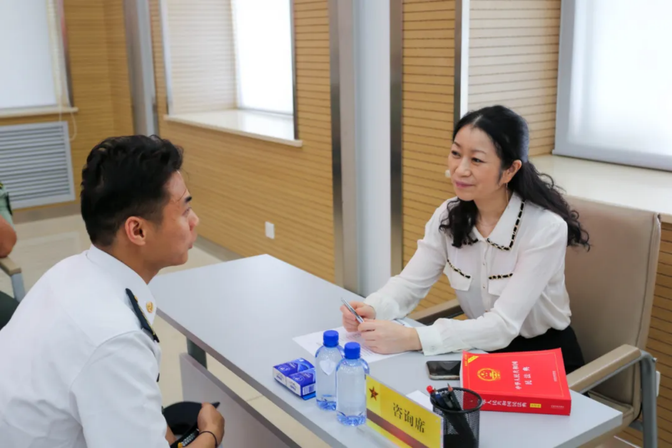 “典”亮法治强军路 | 北京市炜衡律师事务所律师赴驻京某部队开展民法典学习座谈活动