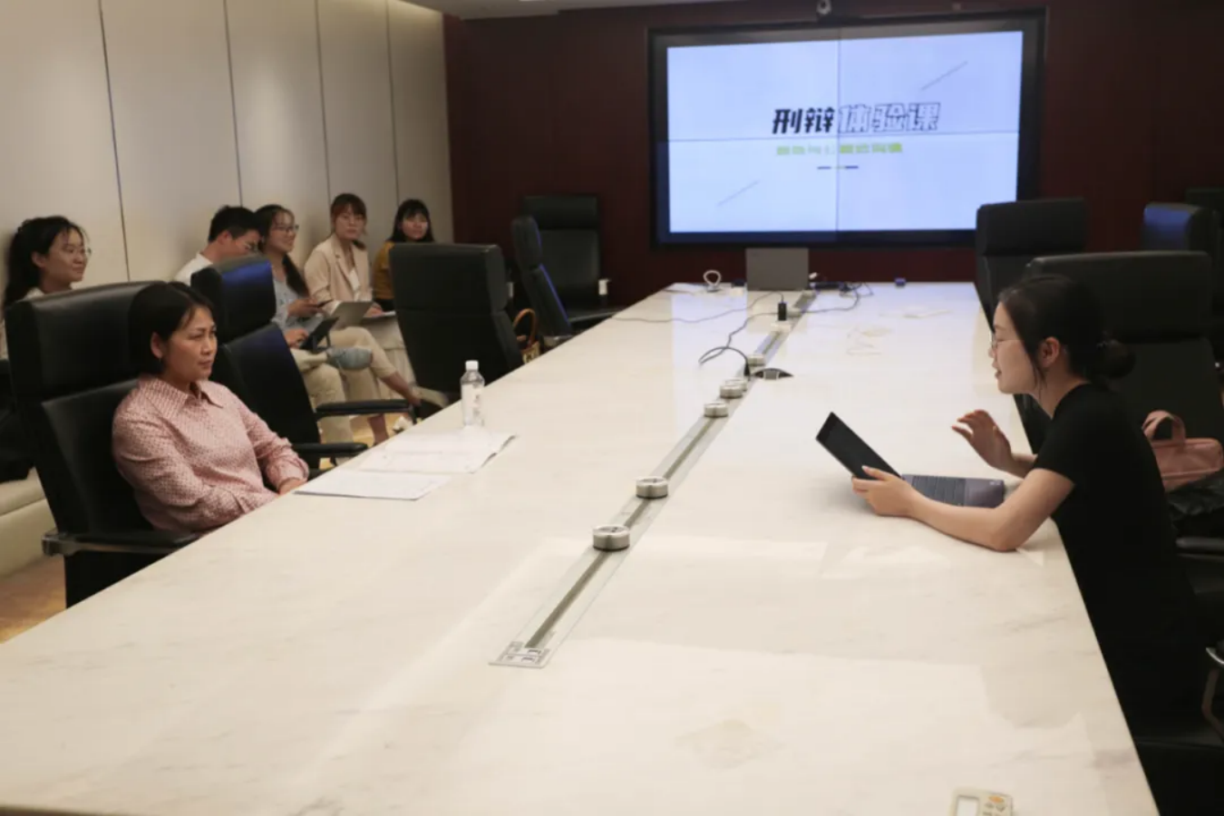 刑辩营初训结束，我们将镜头对准这里