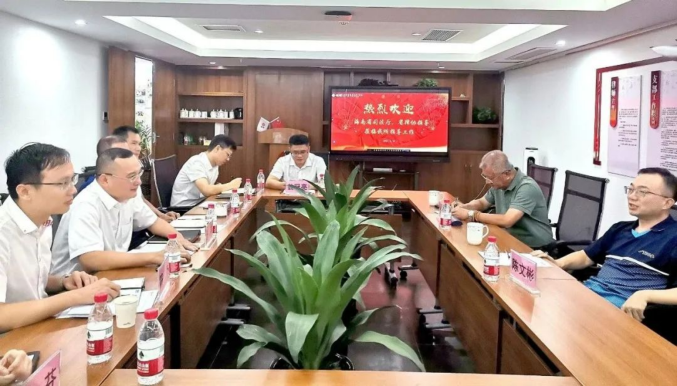 陈文彬到北京炜衡（海南）律师事务所调研指导工作