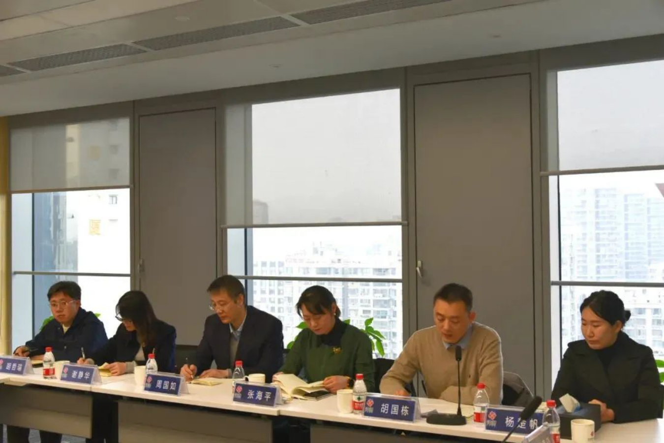 杭州亚组委法务部领导莅临炜衡杭州所走访调研
