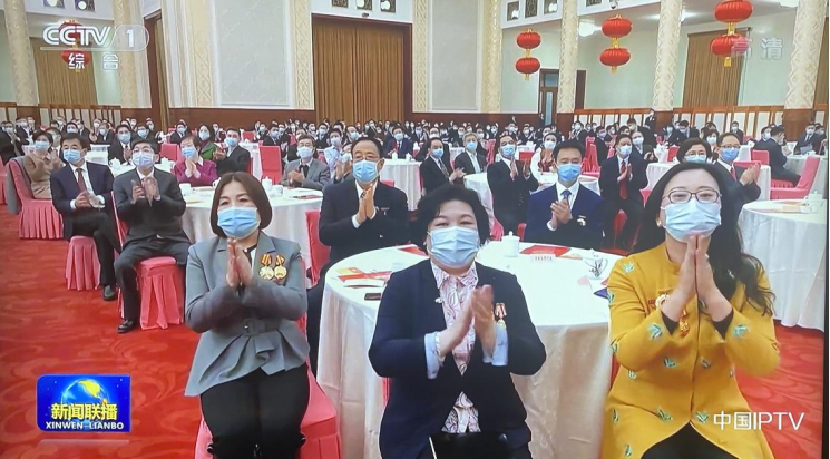炜衡律师事务所董梅律师参加中共中央国务院2022年春节团拜会