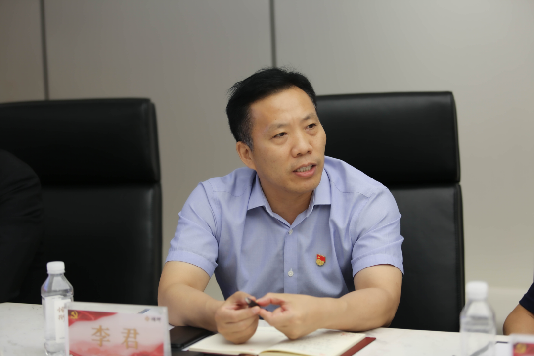海淀区政法委、区纪委监委赴炜衡所调研指导党建工作